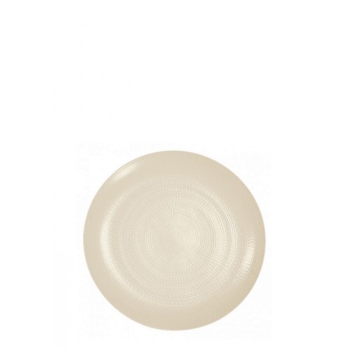 "Modulo Nature" - round dessert/salad plate 21 cm, керамична чиния